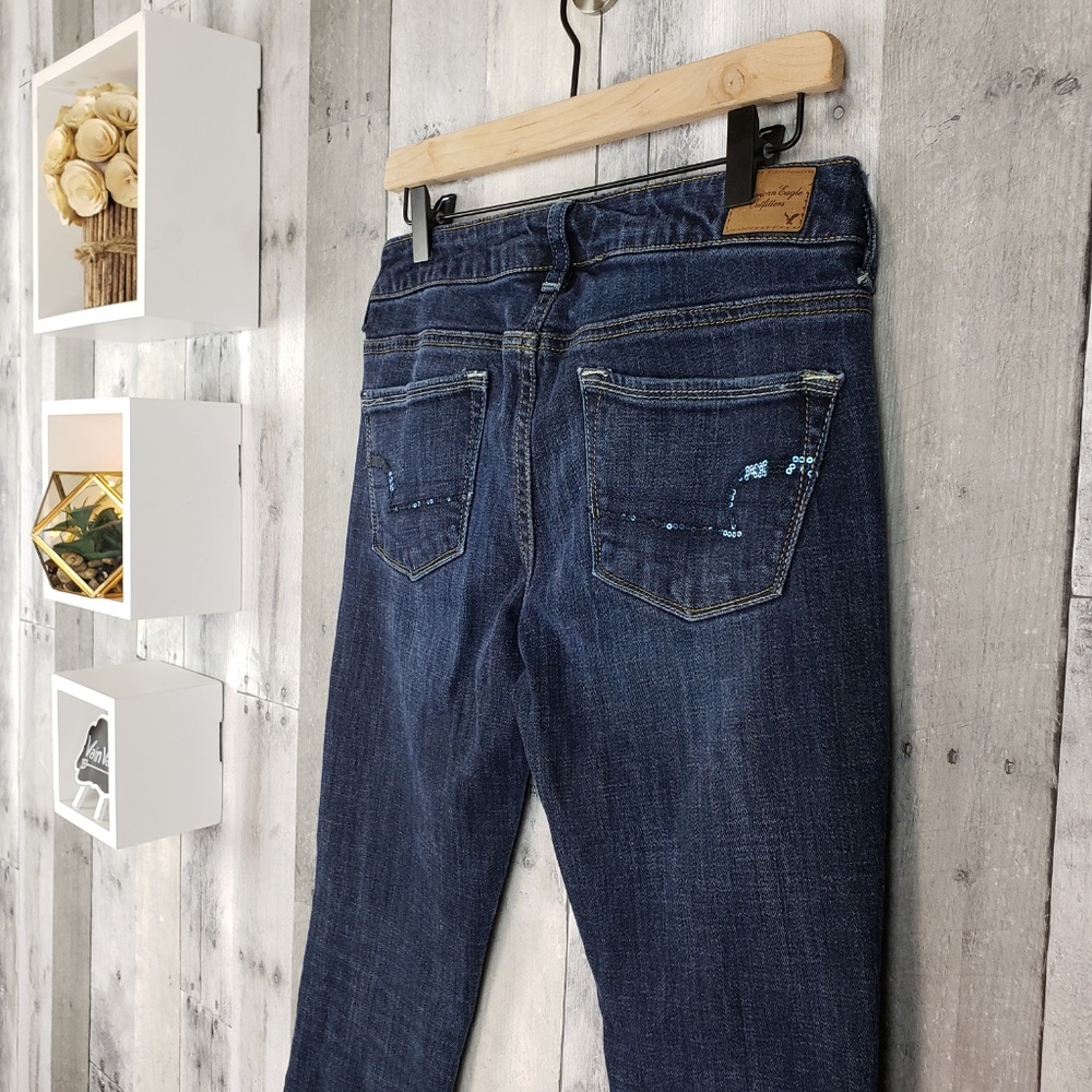 American Eagle | Stretch Skinny Kick Jeans - Picture 4 of 6